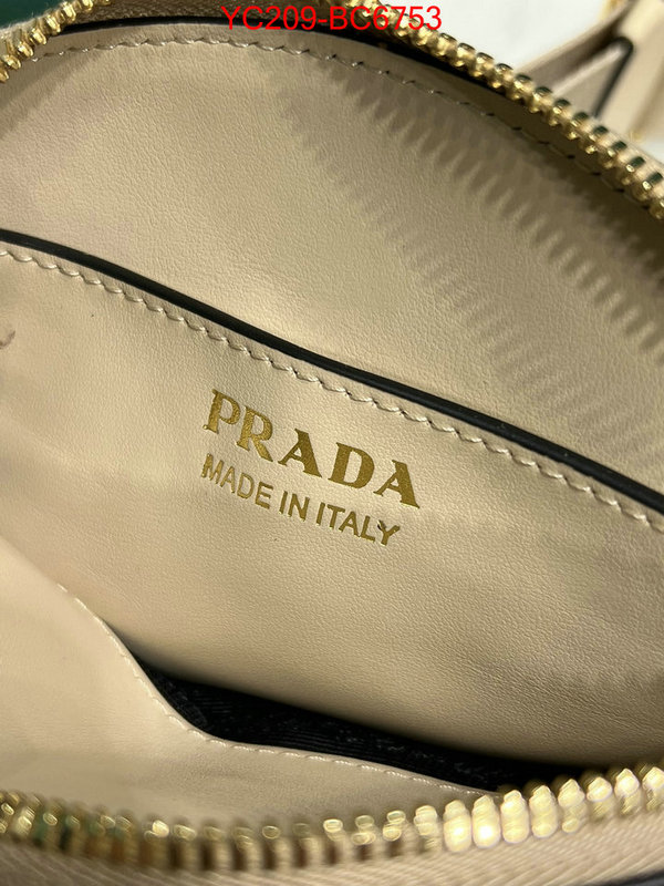 Prada Bags(TOP)-Crossbody- the highest quality fake ID: BC6753 $: 209USD,