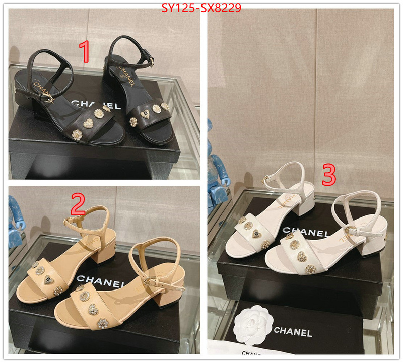 Women Shoes-Chanel shop cheap high quality 1:1 replica ID: SX8229 $: 125USD