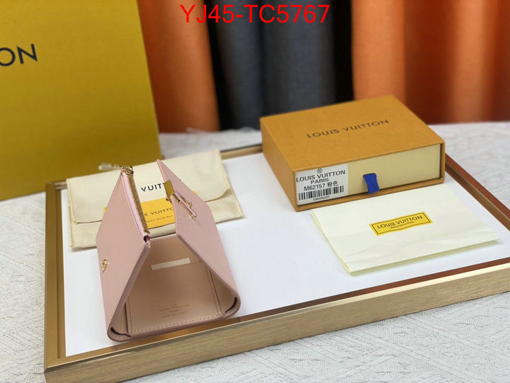 LV Bags(4A)-Wallet shop cheap high quality 1:1 replica ID: TC5767 $: 45USD,