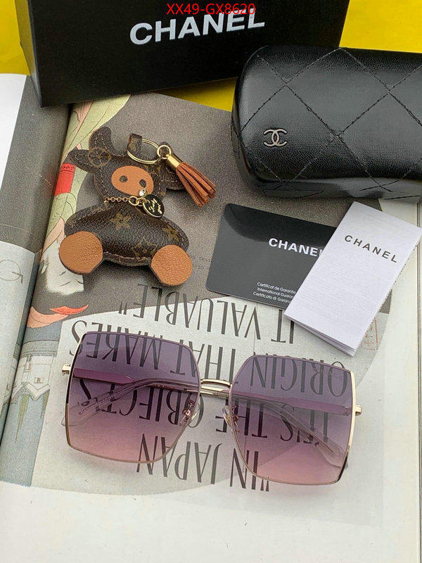 Glasses-Chanel wholesale replica ID: GX8620 $: 49USD