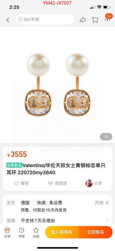 Jewelry-Valentino where should i buy to receive ID: JX7027 $: 42USD