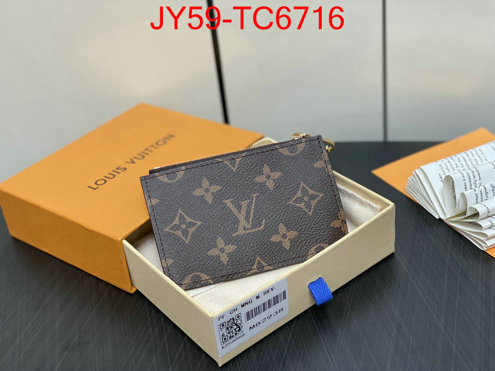 LV Bags(TOP)-Wallet online china ID: TC6716 $: 59USD,