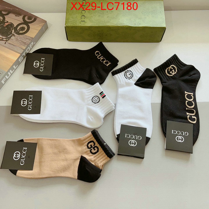 Sock-Gucci fake cheap best online ID: LC7180 $: 29USD