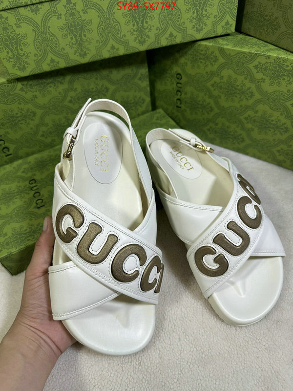 Women Shoes-Gucci aaaaa+ quality replica ID: SX7797 $: 89USD