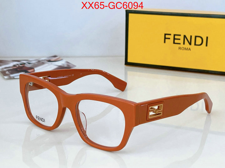 Glasses-Fendi knockoff highest quality ID: GC6094 $: 65USD