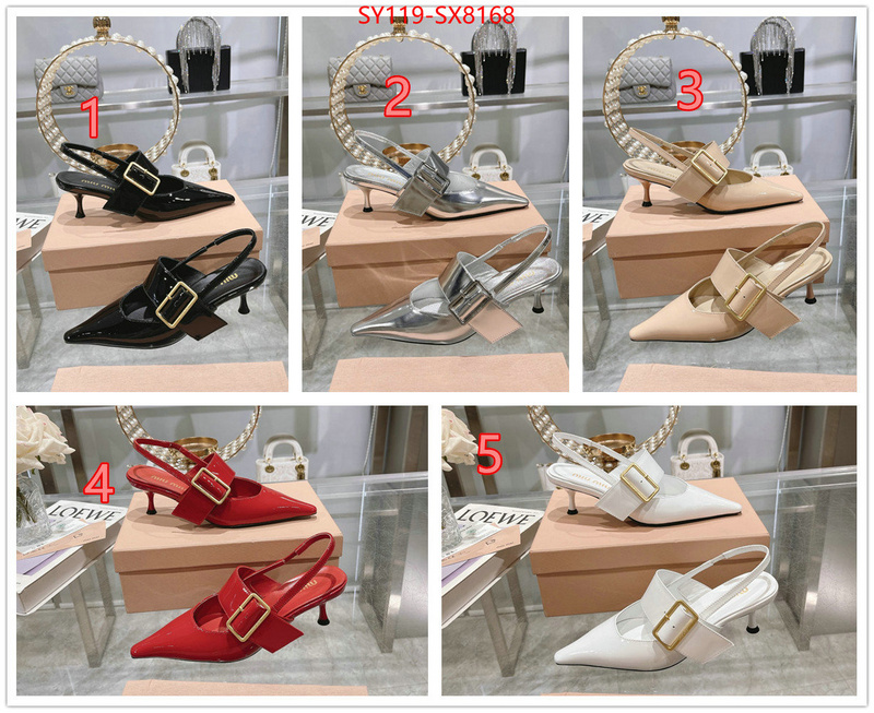 Women Shoes-Miu Miu where to buy ID: SX8168 $: 119USD