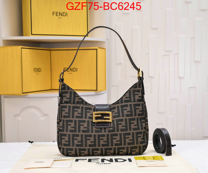 Fendi Bags(4A)-Handbag- highest product quality ID: BC6245 $: 75USD,