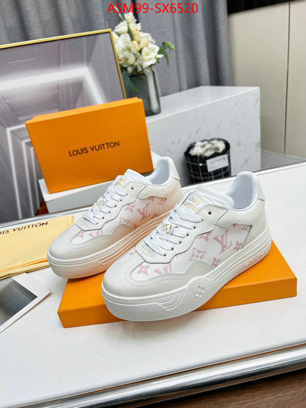 Women Shoes-LV aaaaa+ replica ID: SX6520 $: 99USD