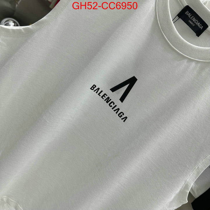 Clothing-Balenciaga designer high replica ID: CC6950 $: 52USD