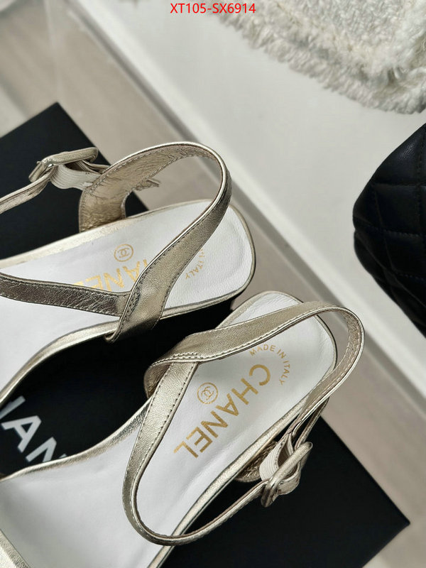 Women Shoes-Chanel best quality designer ID: SX6914 $: 105USD