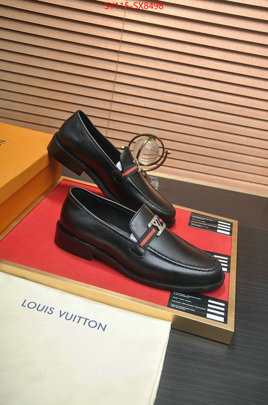 Men Shoes-LV counter quality ID: SX8498 $: 115USD