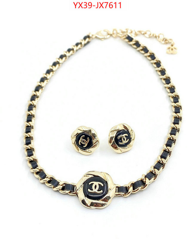Jewelry-Chanel wholesale imitation designer replicas ID: JX7611 $: 39USD