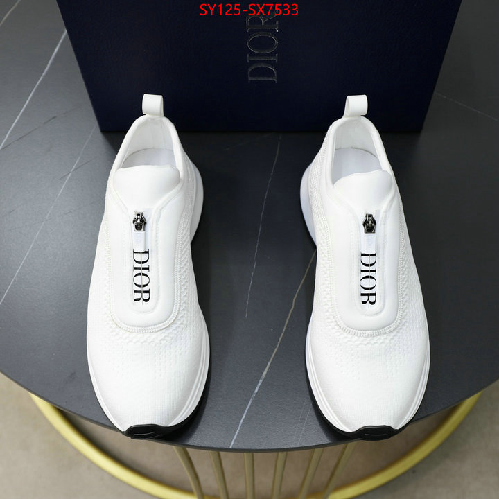 Men shoes-Dior online sales ID: SX7533 $: 125USD