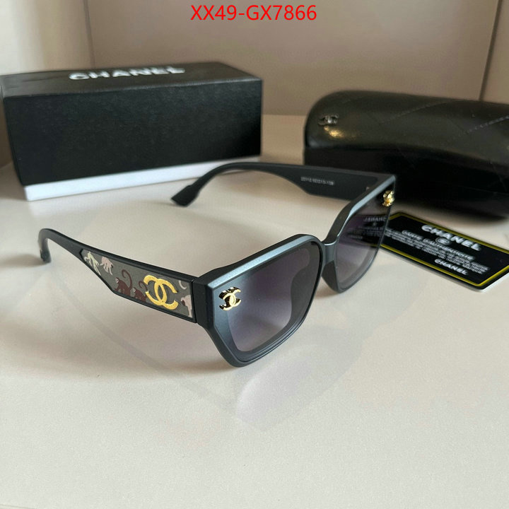 Glasses-Chanel wholesale ID: GX7866 $: 49USD