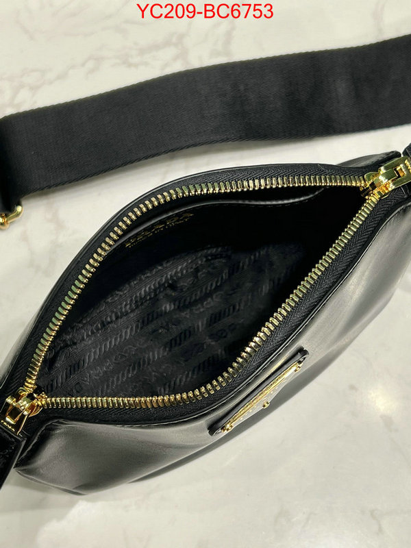 Prada Bags(TOP)-Crossbody- the highest quality fake ID: BC6753 $: 209USD,