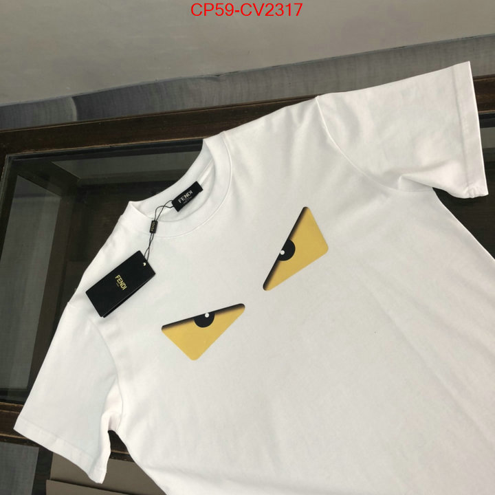 Clothing-Fendi sale outlet online ID: CV2317 $: 59USD