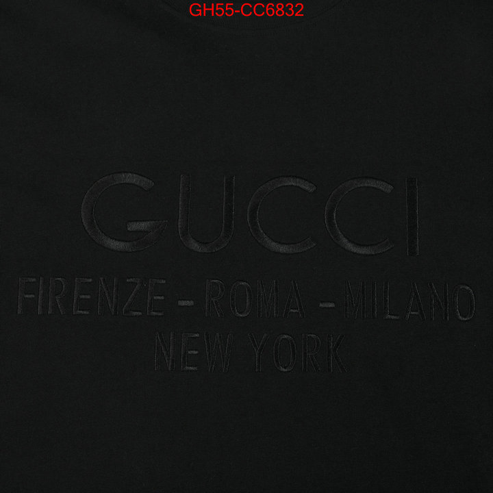 Clothing-Gucci where can i buy the best quality ID: CC6832 $: 55USD