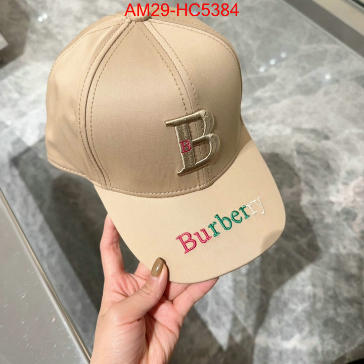 Cap(Hat)-Burberry perfect replica ID: HC5384 $: 29USD