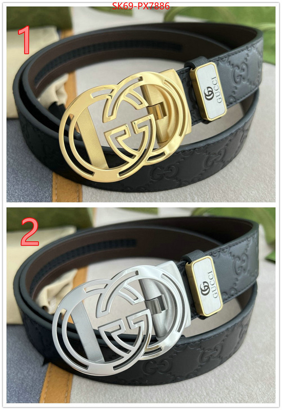 Belts-Gucci exclusive cheap ID: PX7886 $: 69USD