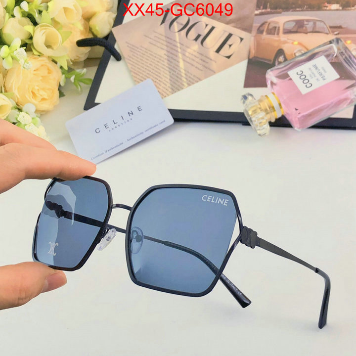 Glasses-CELINE what's best ID: GC6049 $: 45USD