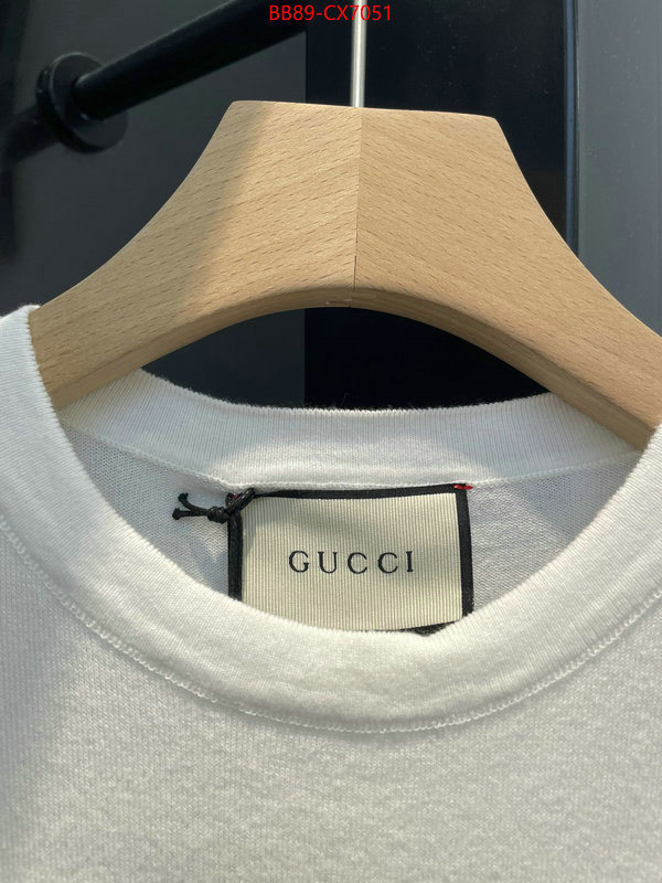 Clothing-Gucci buy best quality replica ID: CX7051 $: 89USD