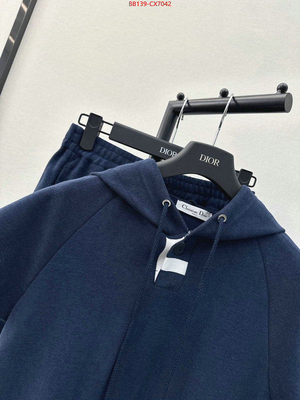 Clothing-Dior best replica 1:1 ID: CX7042 $: 139USD