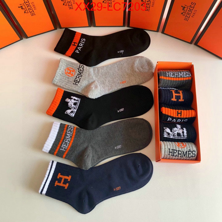 Sock-Hermes the highest quality fake ID: LC7203 $: 29USD