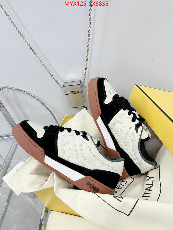 Men Shoes-Fendi best replica 1:1 ID: SX6855 $: 125USD