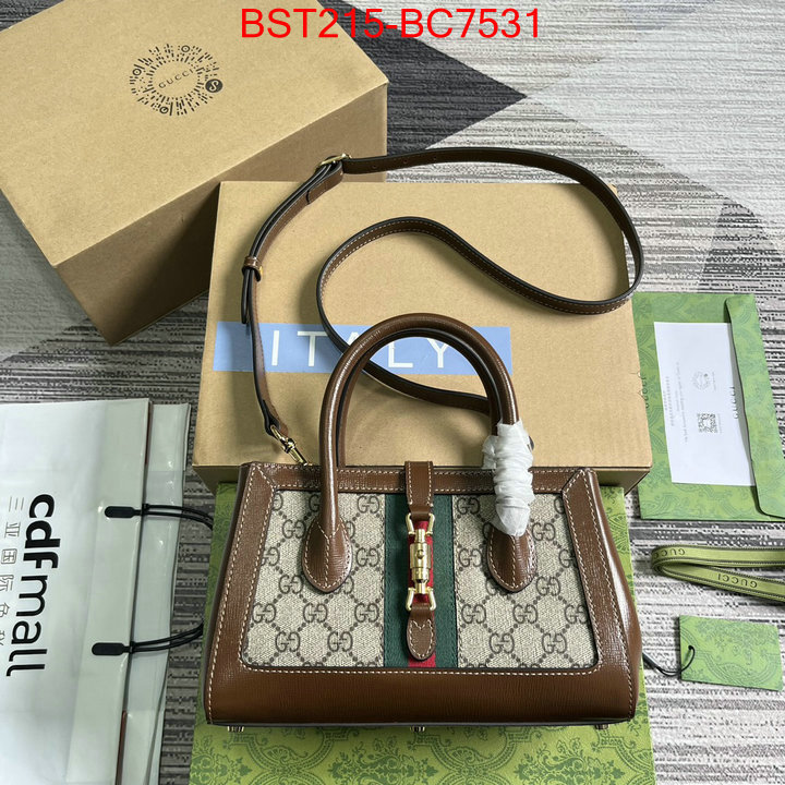 Gucci Bags(TOP)-Crossbody- unsurpassed quality ID: BC7531 $: 215USD,