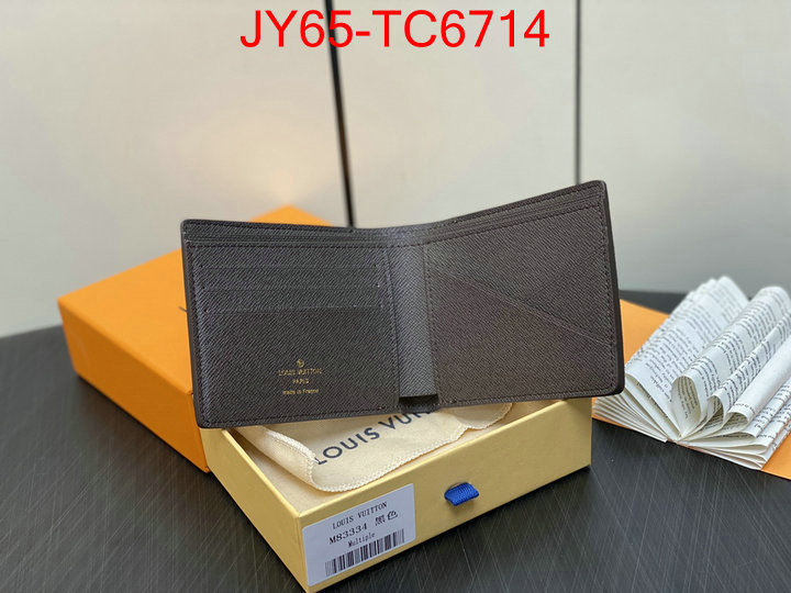 LV Bags(TOP)-Wallet 2024 replica wholesale cheap sales online ID: TC6714 $: 65USD,