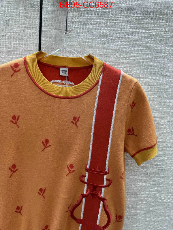 Clothing-Hermes top quality ID: CC6587 $: 95USD