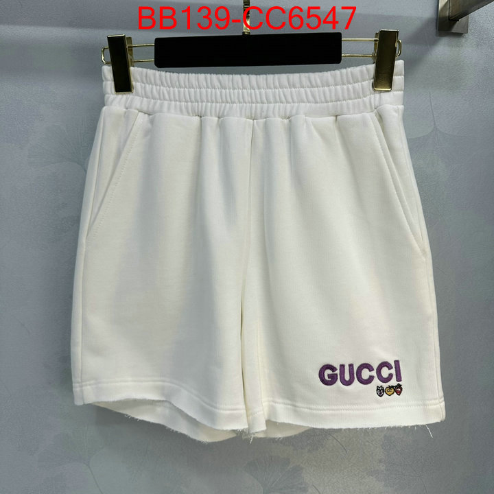 Clothing-Gucci replica 2024 perfect luxury ID: CC6547 $: 139USD