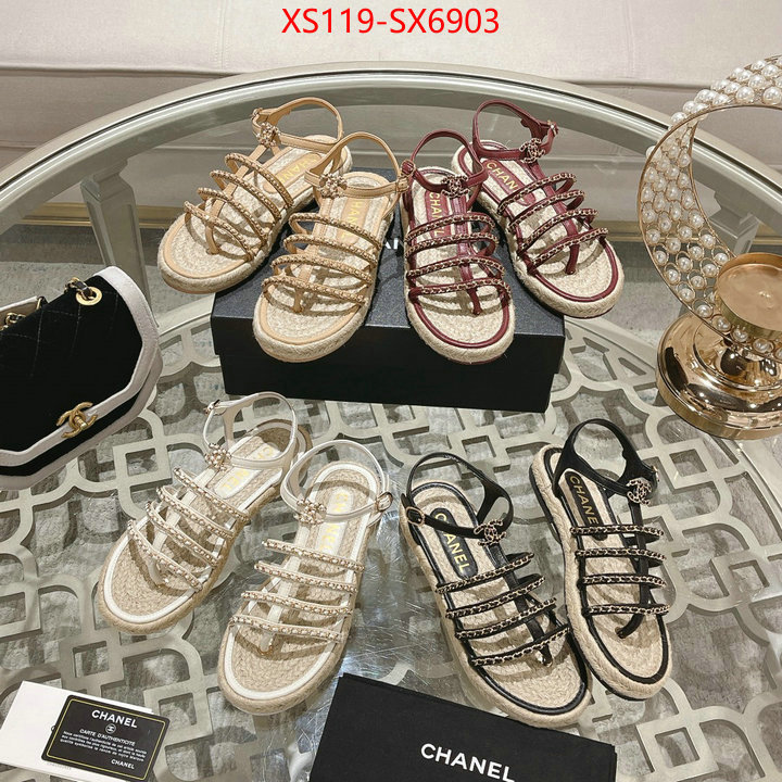 Women Shoes-Chanel fake high quality ID: SX6903 $: 119USD