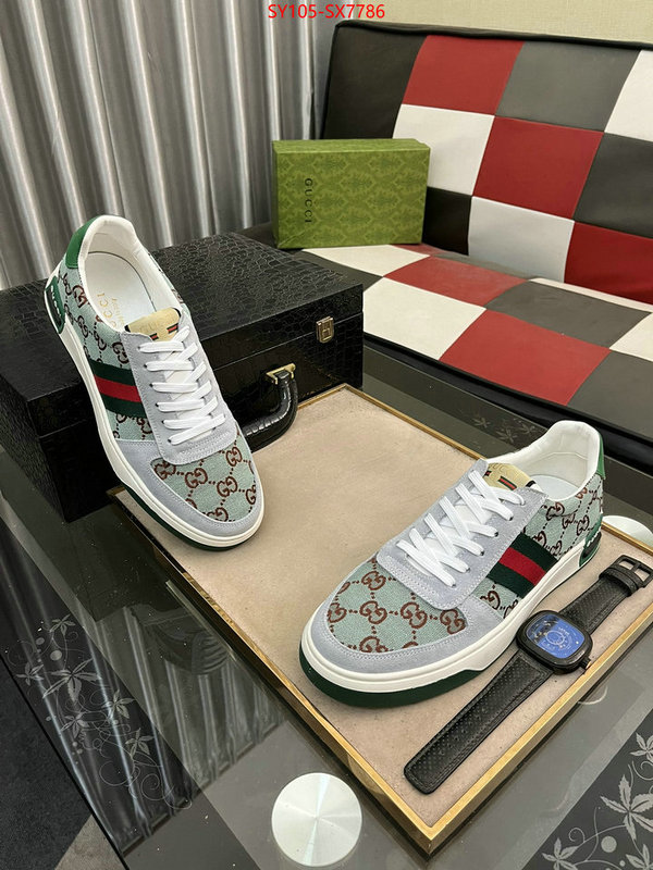 Men Shoes-Gucci knockoff highest quality ID: SX7786 $: 105USD