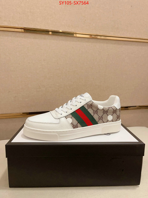 Men Shoes-Gucci can i buy replica ID: SX7564 $: 105USD