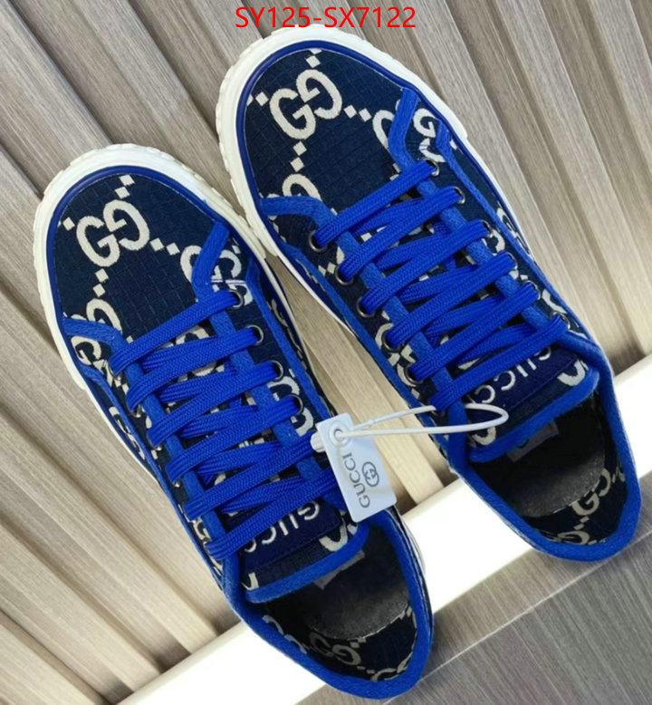 Men Shoes-Gucci replica for cheap ID: SX7122 $: 125USD
