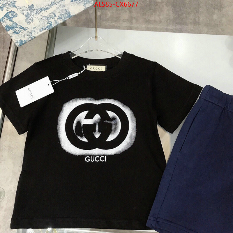 Kids clothing-Gucci wholesale imitation designer replicas ID: CX6677 $: 85USD