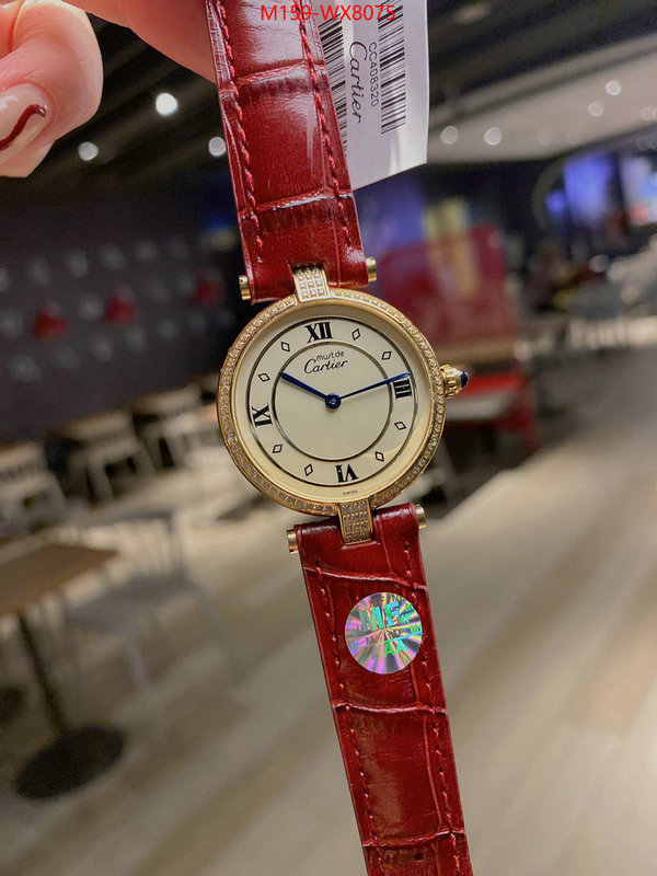 Watch(4A)-Cartier high-end designer ID: WX8075 $: 159USD