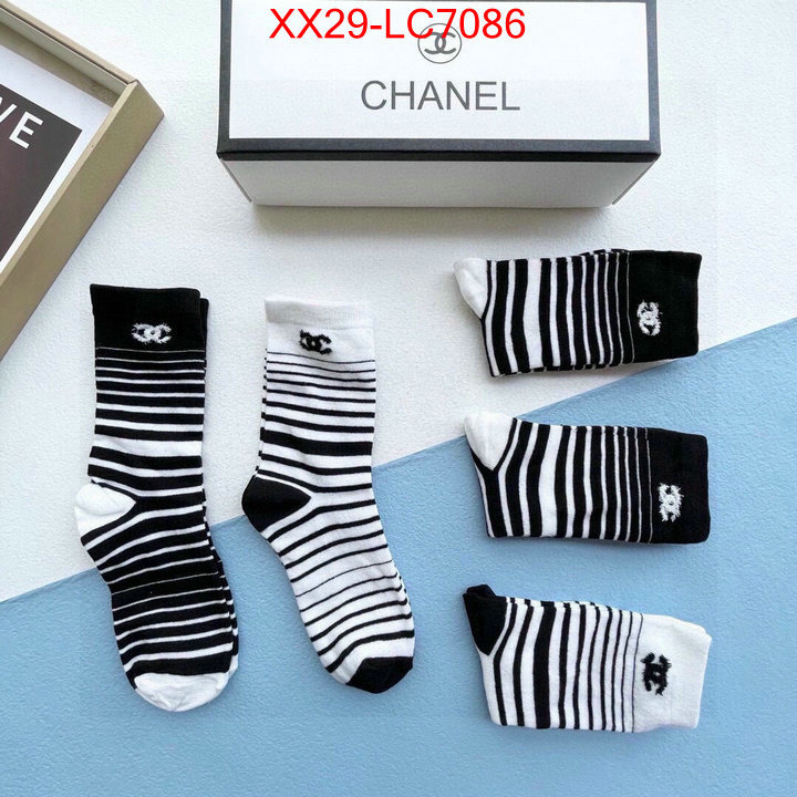 Sock-Chanel designer 1:1 replica ID: LC7086 $: 29USD