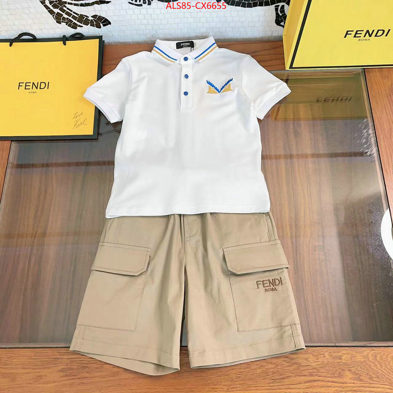 Kids clothing-Fendi fake high quality ID: CX6655 $: 85USD