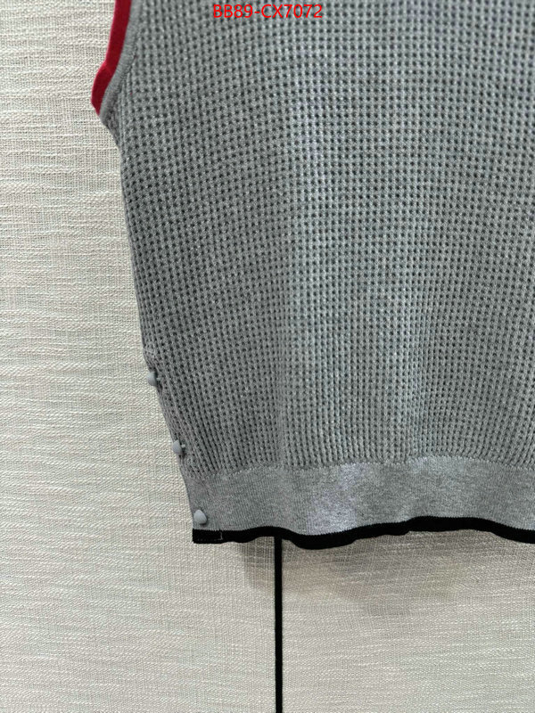 Clothing-Thom Browne for sale cheap now ID: CX7072 $: 89USD