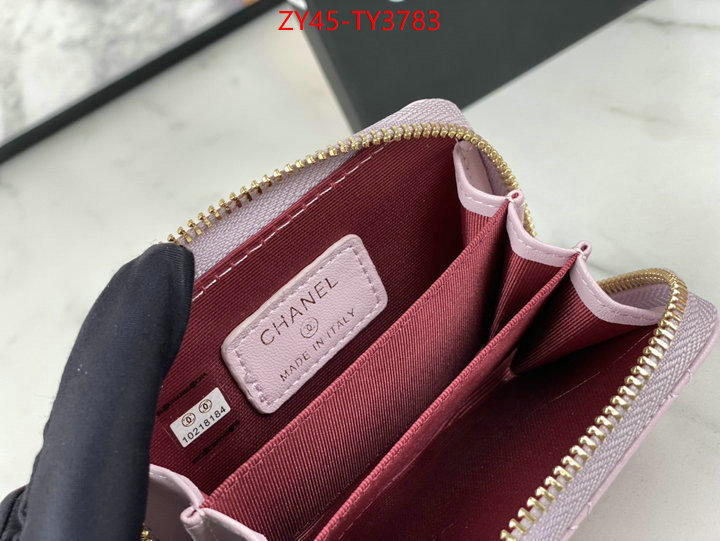 Chanel Bags(4A)-Wallet- what best designer replicas ID: TY3783 $: 45USD,