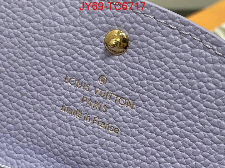 LV Bags(TOP)-Wallet where to buy replicas ID: TC6717 $: 69USD,