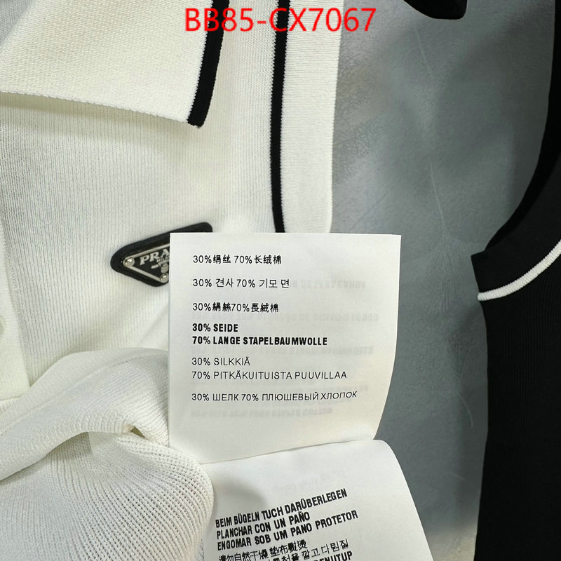 Clothing-Prada is it illegal to buy ID: CX7067 $: 85USD