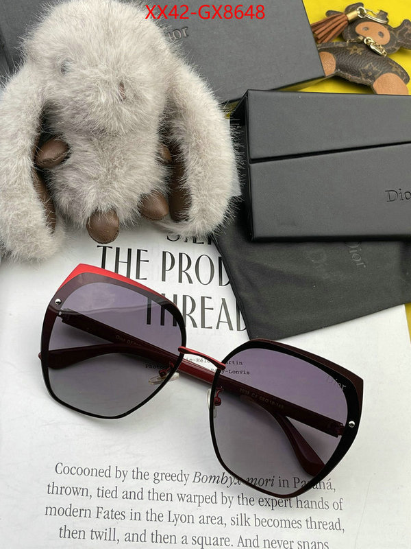 Glasses-Dior replica 1:1 high quality ID: GX8648 $: 42USD