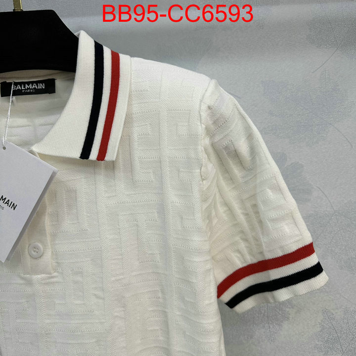 Clothing-Balmain luxury 7 star replica ID: CC6593 $: 95USD