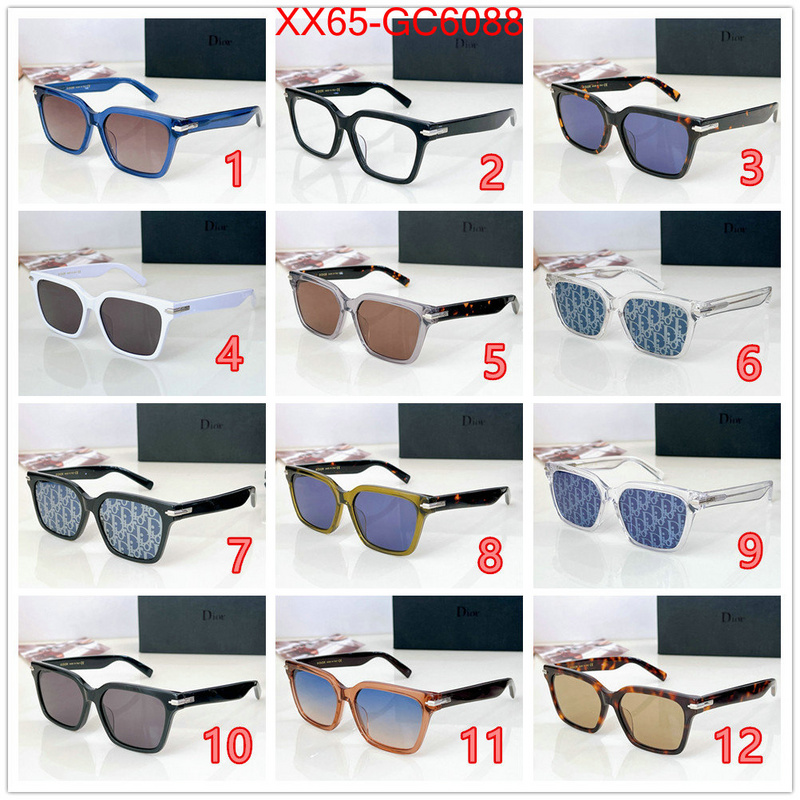 Glasses-Dior best capucines replica ID: GC6088 $: 65USD