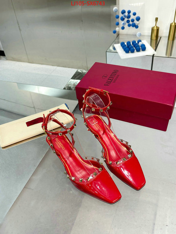 Women Shoes-Valentino 2024 replica ID: SX6743 $: 105USD