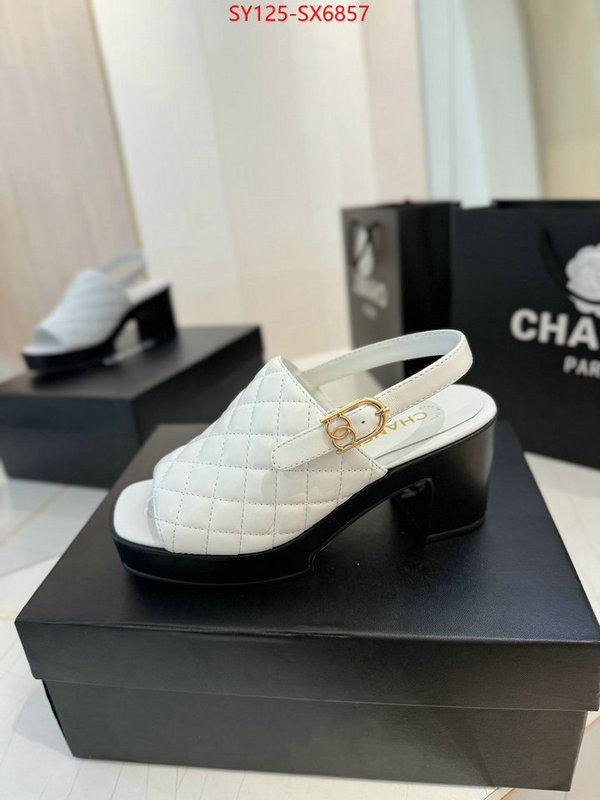 Women Shoes-Chanel replcia cheap ID: SX6857 $: 125USD