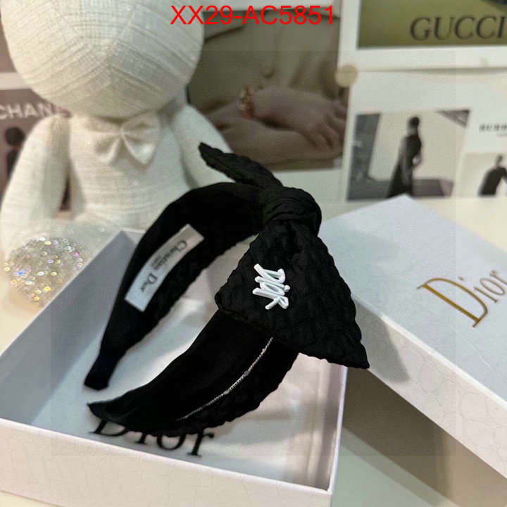 Hair band-Dior top quality replica ID: AC5851 $: 29USD